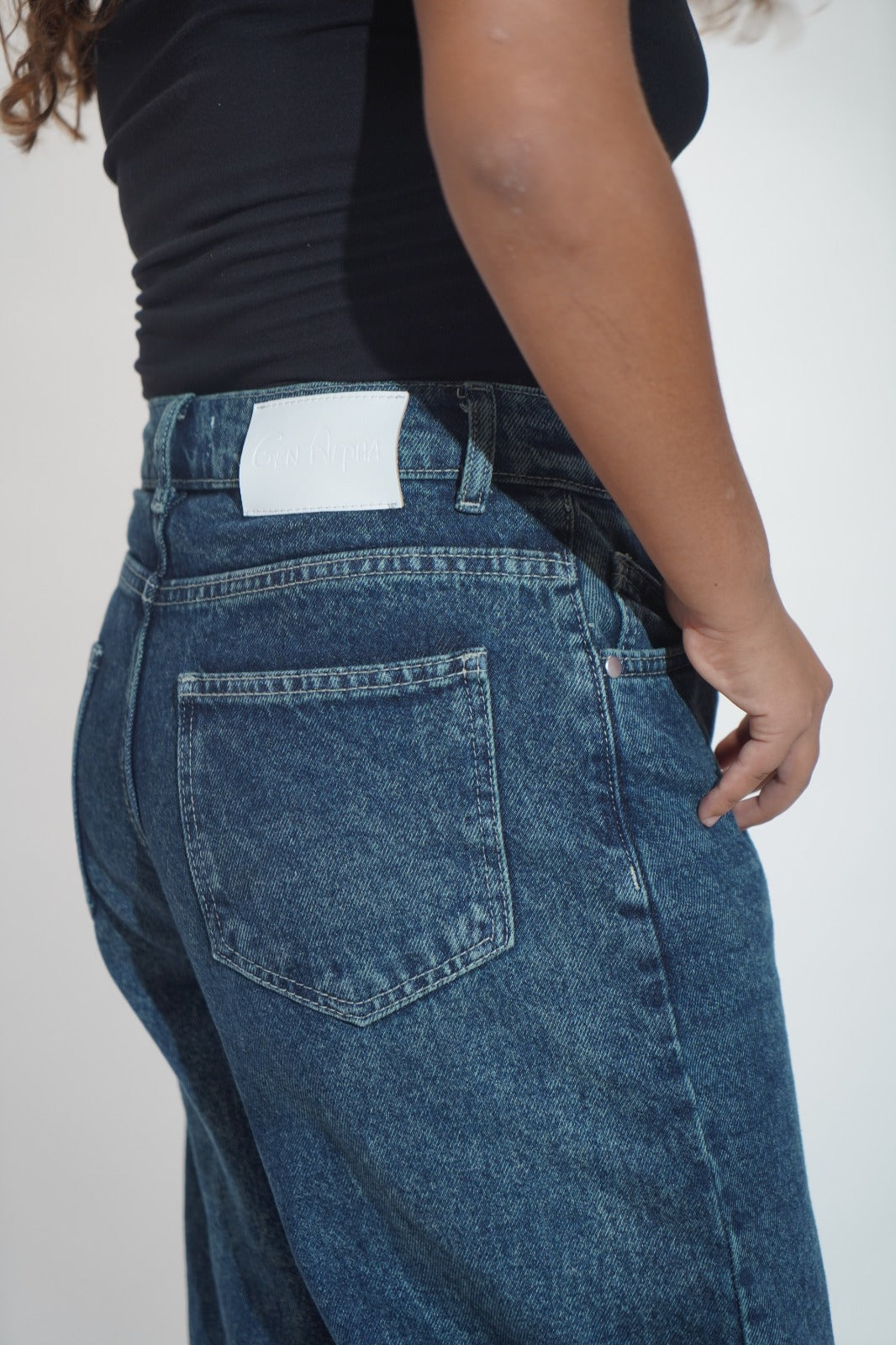 Original Dark Washed Denim Jeans